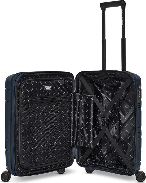 Produktbild Redolz Essentials 11 4 Rollen Kabinentrolley 55 cm mit Dehnfalte (45 l)