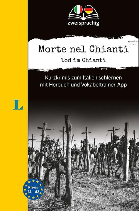Immagine prodotto Langenscheidt Krimi zweisprachig Italienisch - Morte nel Chianti - Tod im Chianti (A1/A2) (Italiano, Tedesco, Dominic Butler, Fiala Valerio, 2024)