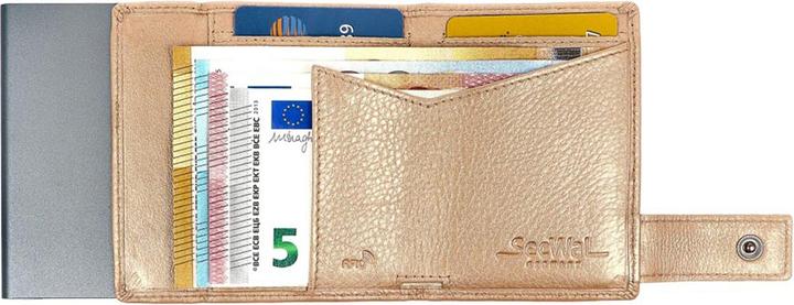 Actual product image SecWal Kreditkartenetui Geldbörse RFID Leder 9,5 cm