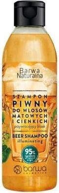 Image du produit Barwa Hue - Shampooing à la bière naturelle pour cheveux mats I (300 ml, Shampoing liquide)