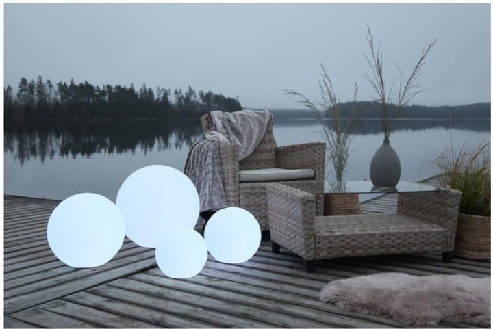 Actual product image Star Trading LED sphere Twilights (IP44)