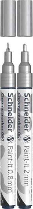 Produktbild Schneider 2 Paint Lackmarker chrom 0,8 - 2,0 mm (2x)
