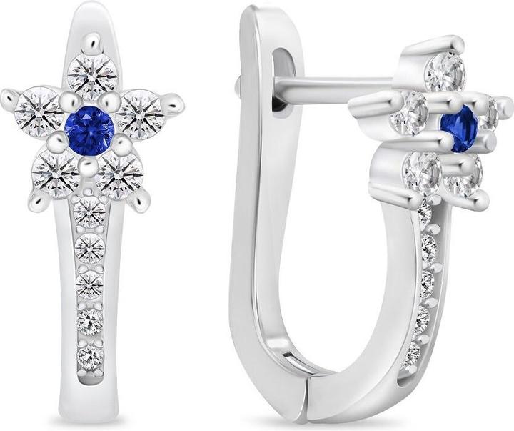 Immagine prodotto Brilio Argento - Bellissimi orecchini in argento con zirconi EA1005WB