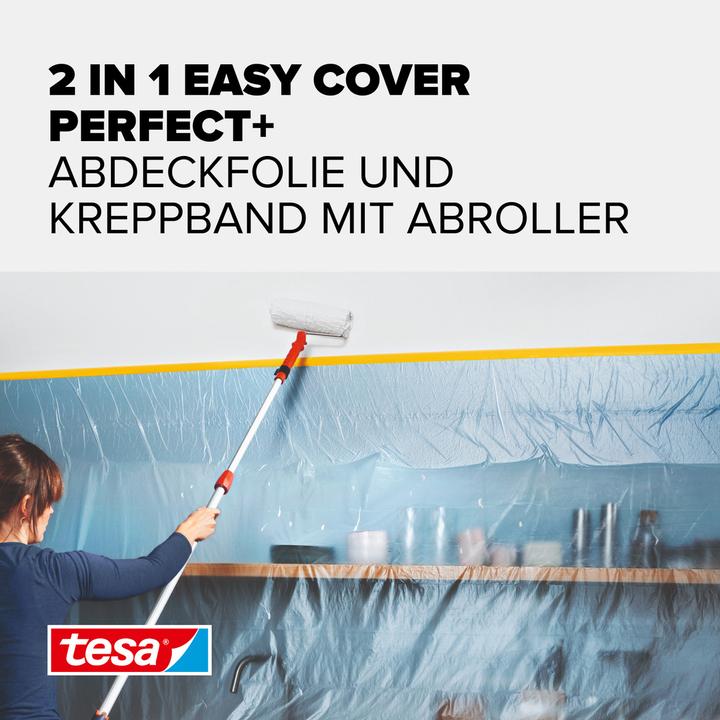 Produktbild tesa EASY COVER Perfect+ Abdeckfolie inkl. Abroller