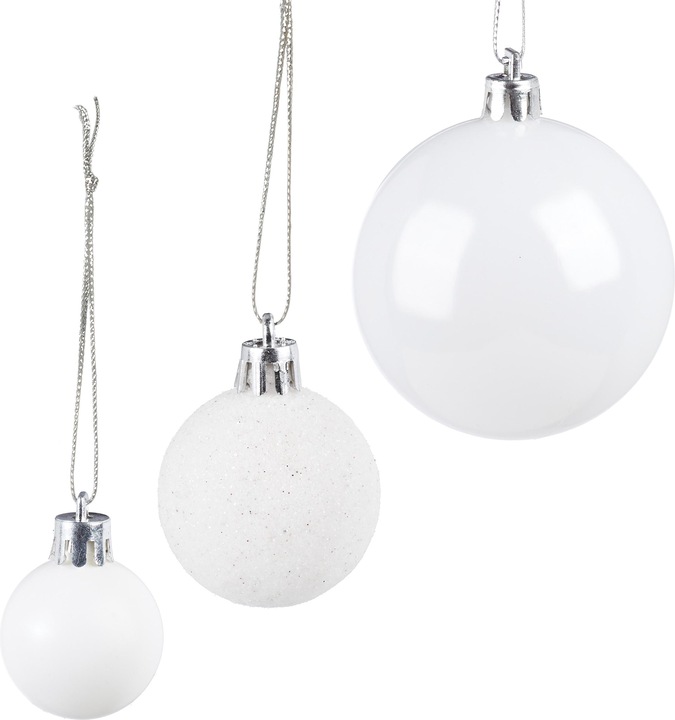 Actual product image Relaxdays Christmas Bauble Set of 100 (100 -part)