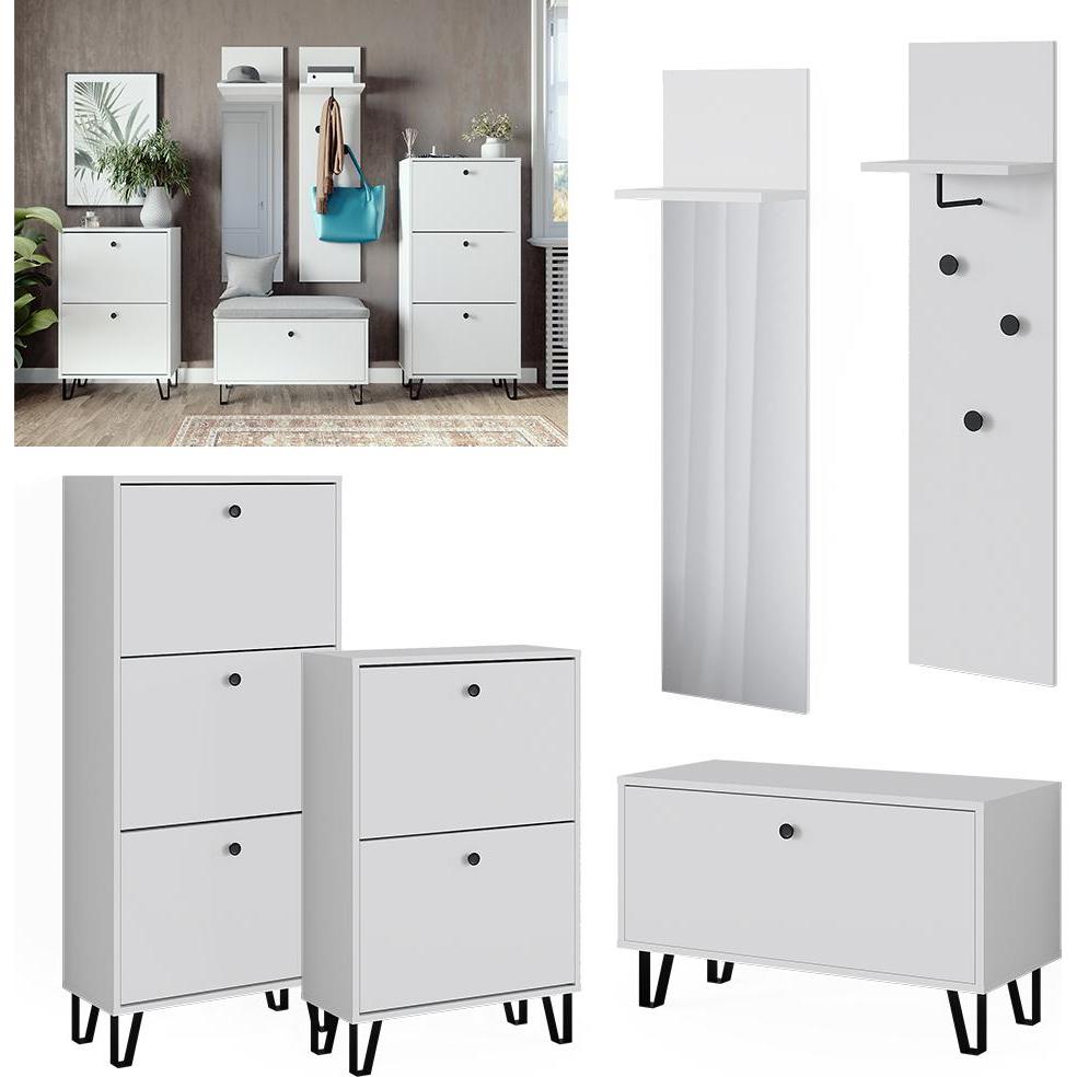 Thumbnail - Vicco, Garderobe + Kleiderhaken, Siri