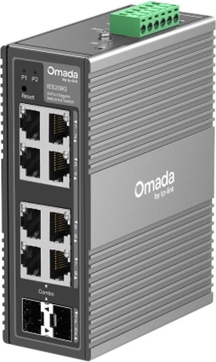 Actual product image TP-Link Omada Switch 8x Gb Industrial IES208G (8 Ports)