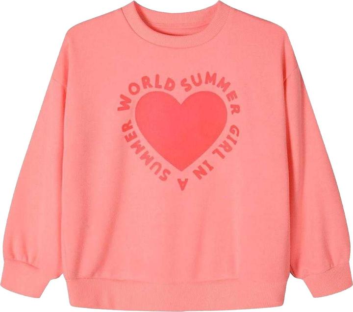 Produktbild Minoti Sweatshirt Mädchen Rundhalsausschnitt Fleece (128)