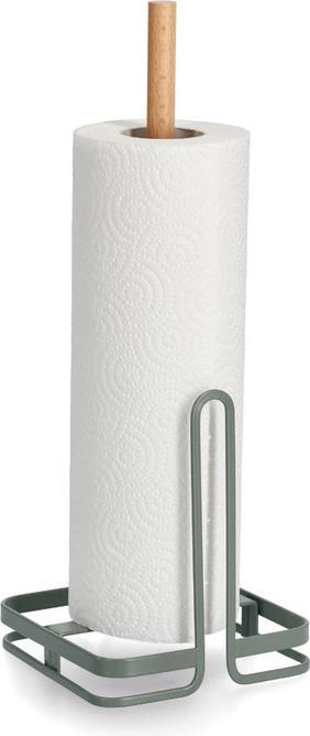Produktbild Zeller Present Küchenrollenhalter, Metall/Buche, salbei