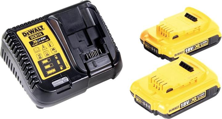 Productafbeelding DeWalt DCF 887 D2 Accu Slagmoersleutel 18V 205Nm 1/4" Borstelloos + 2x Accu 2.0Ah + Snellader +