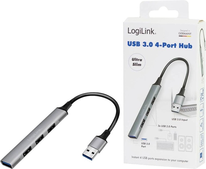 Immagine prodotto LogiLink UA0391 (USB-A, 4 Porti)