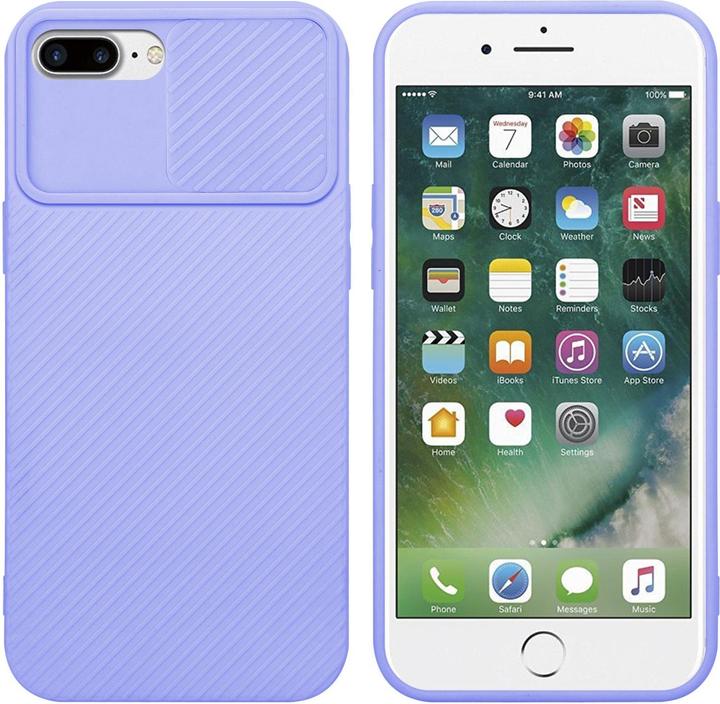 Actual product image Cadorabo Case for Apple iPhone 7 PLUS / 7S PLUS / 8 PLUS in TPU with camera protection LM009 Style (Apple iPhone 7 Plus, Apple iPhone 7s Plus)