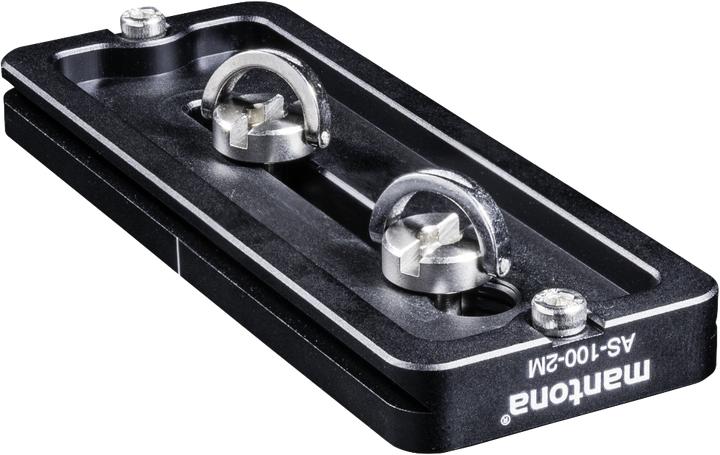 Actual product image mantona AS-100-2M (Tripod quick-release plate)