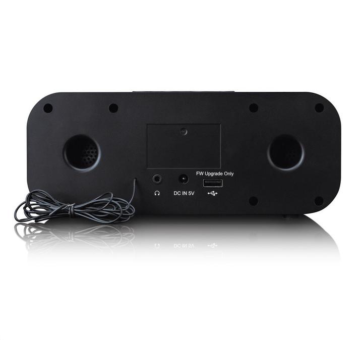 Produktbild Lenco Internet Radio Stereo DIR-121BK schwarz, DAB, FM, BT (DAB+, FM, Internetradio, Bluetooth, WLAN)