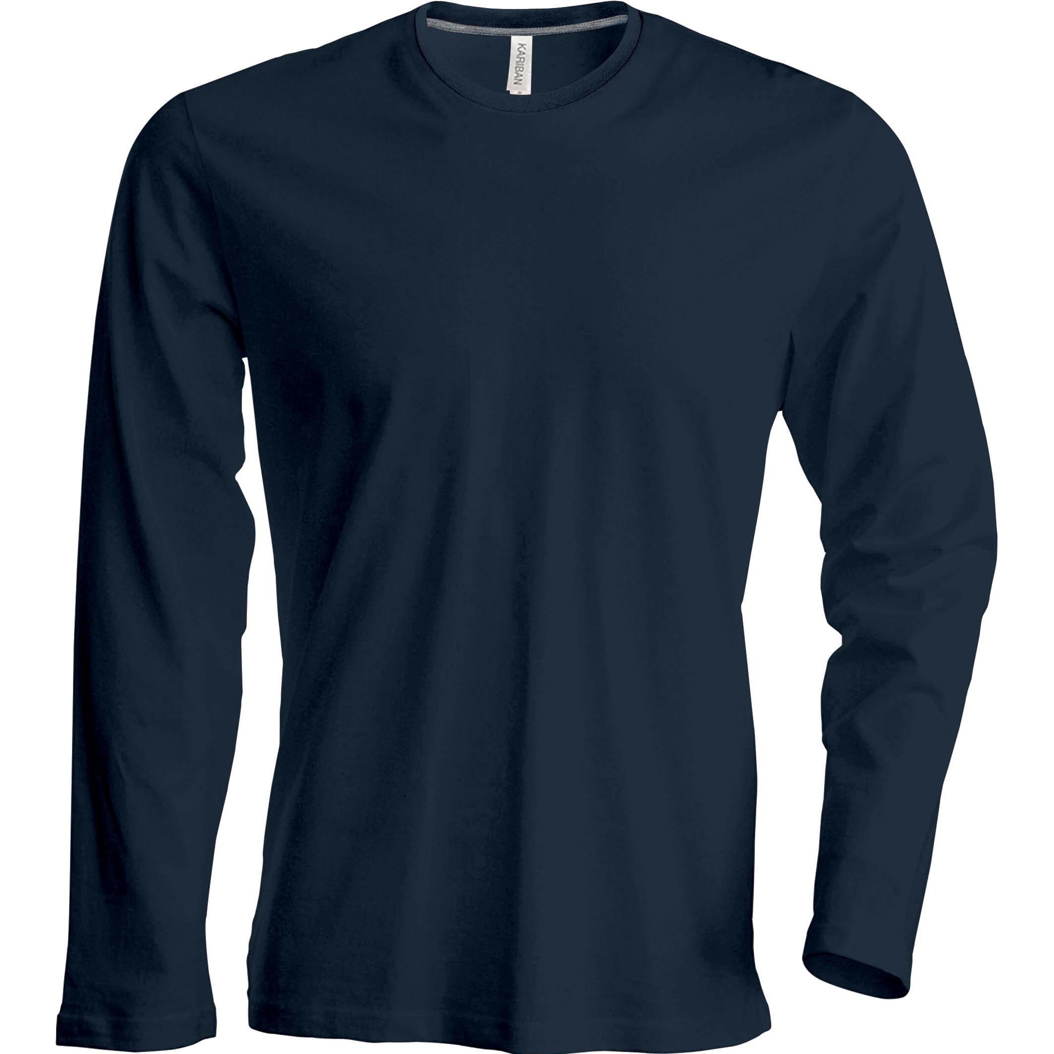 Thumbnail - Kariban, Herren, Shirt, Col Rond, Grau, (XXL)