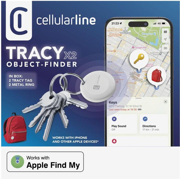 Actual product image Cellularline Tracy - Designed for iOS (iOS)