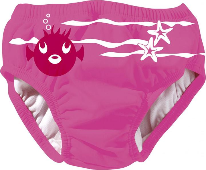Beco Baby Badewindeln aqua Sealife uni pink (Gr. M)