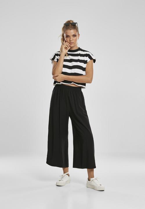 Produktbild Urban Classics Ladies Stripe Short Tee (L)