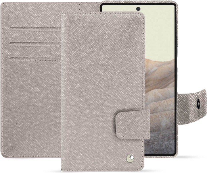 Image du produit Noreve Coque en cuir portefeuille à rabat horizontal (Google Pixel 7)