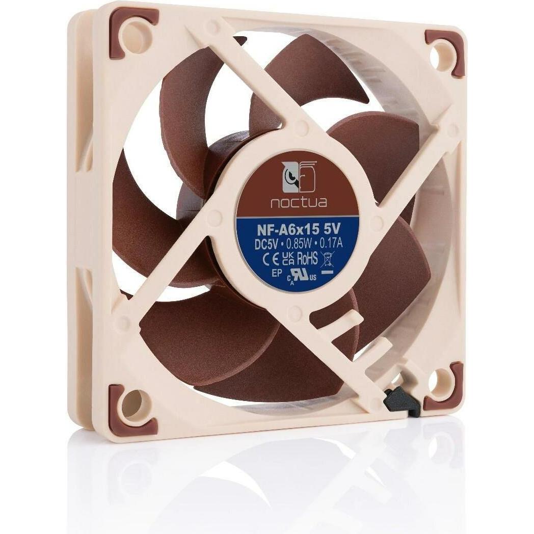 Thumbnail - Noctua NF-A6x15 5V (60 mm, 1 x), PC Lüfter, Braun