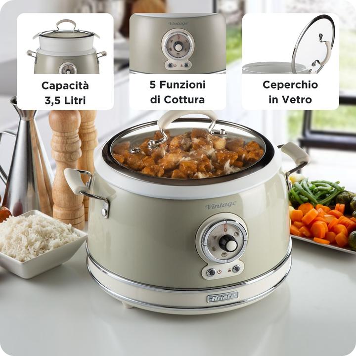 Actual product image Ariete 2904 Vintage rice cooker