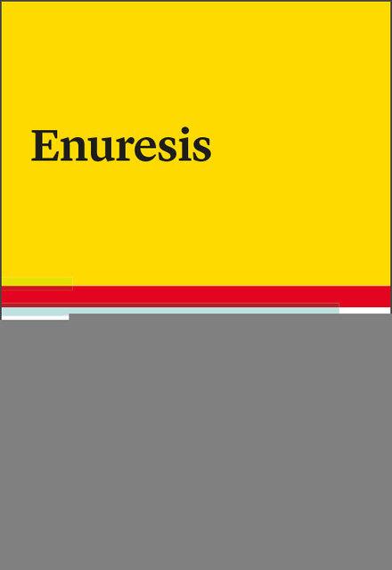 Enurésie (Allemand, Alexanderde, Gontard, 2018)