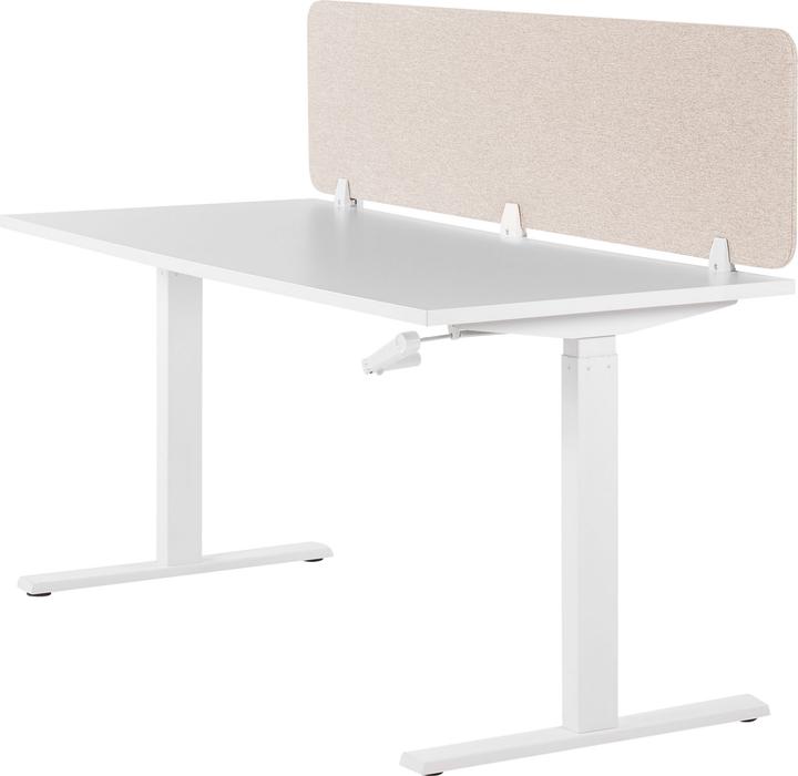 Immagine prodotto Beliani Divisorio per scrivania beige 180 x 40 cm WALLY (180 x 40 cm)