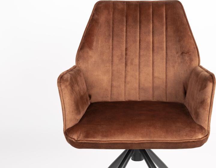 Actual product image White Label Living Armchair Jamie Rust