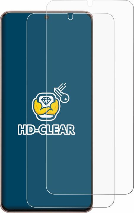Actual product image BROTECT Screen Protector Clear (2 Piece, Samsung Galaxy S21 5G)