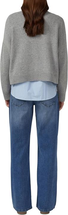 Produktbild s.Oliver Strickjacke Oversized Strickjacke mit dekorativen Knöpfen (40)