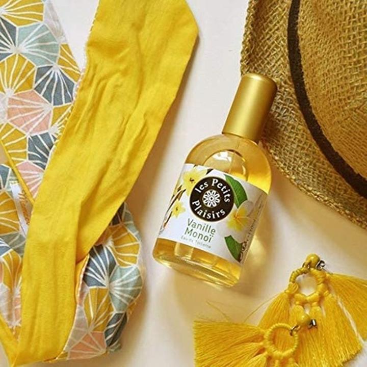 Actual product image Les Petits Plaisirs Eau de Toilette Spray Monoi Vanilla 110ml (Eau de toilette, 110 ml)