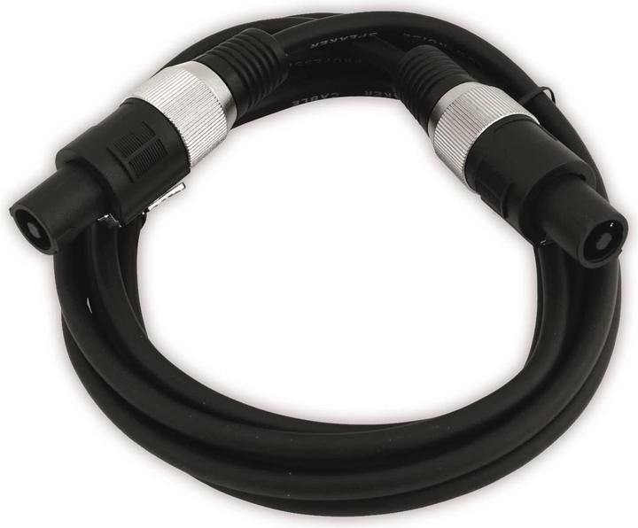 Image du produit Omnitronic Câble de haut-parleur Speaker 2x2,5 5m sw (5 m, 5 mm²² mm)
