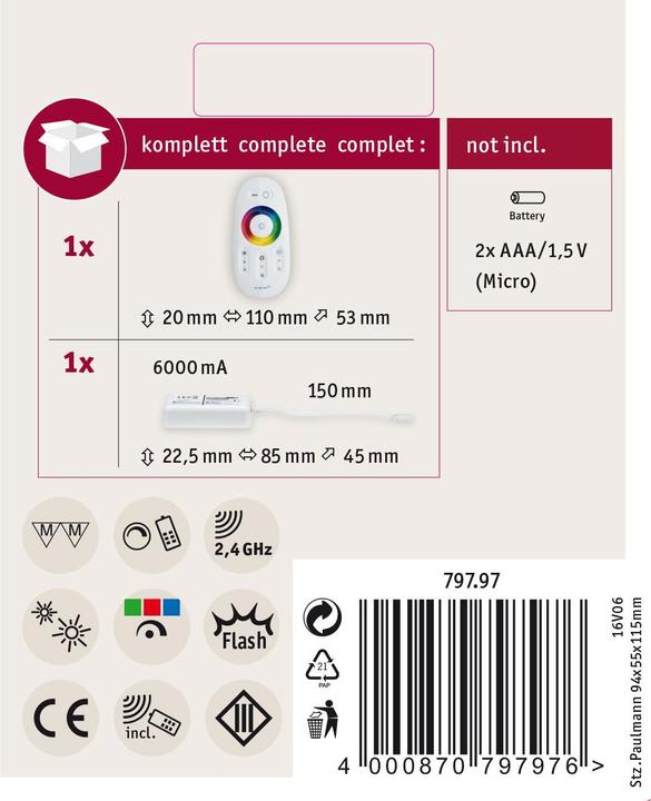 Image du produit Paulmann Contrôleur MaxLED