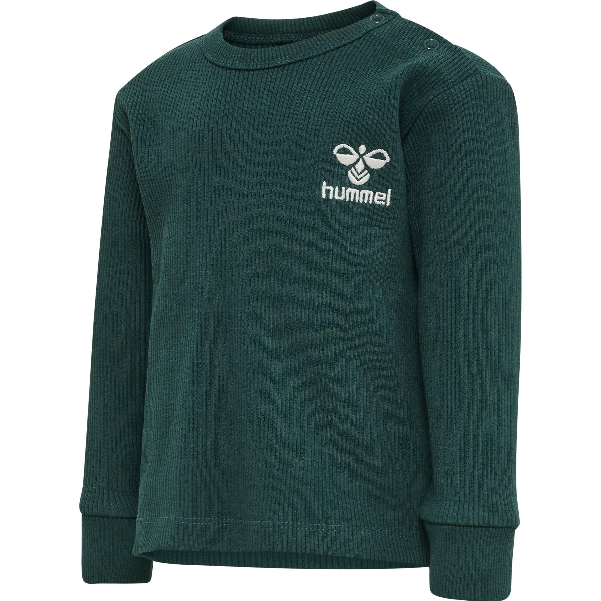 hummel, Unisex, Sportshirt, Hmlsami T-Shirt L/S (98), Grün, 98