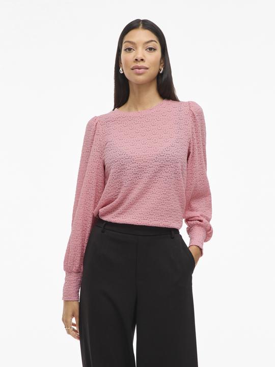 Immagine prodotto Vila VISILLA Rundhals Oberteil mit langen Ärmeln (M)