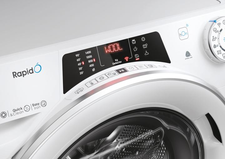 Produktbild Candy Rapidα ROW4854DWMST/1-S Waschtrockner Freie Aufstellung Frontlader Weiss D