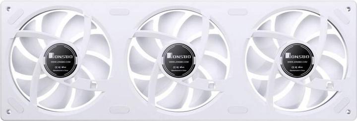 Actual product image Jonsbo ZA-360 Lüfter, Reverse Blade, PWM, ARGB - 360mm, weiss (1x)