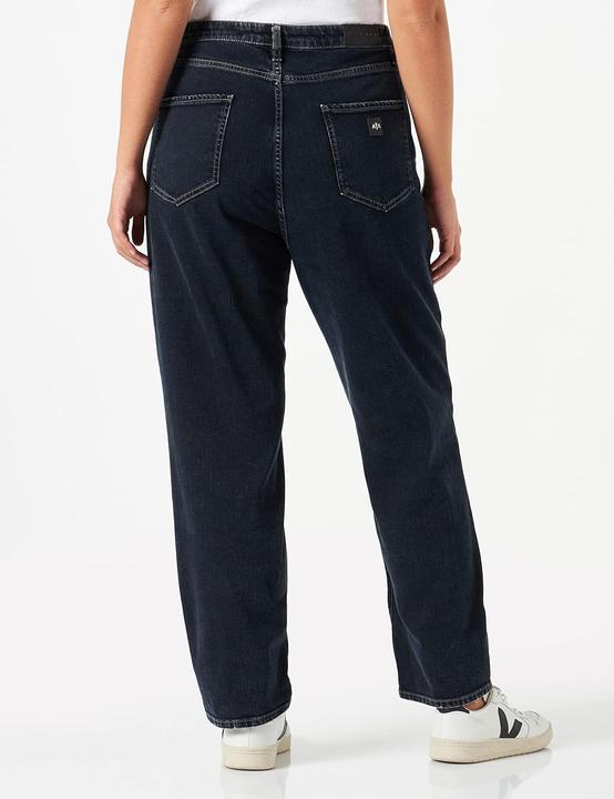 Actual product image Armani Exchange Girlfriend Back Patch Logo Jeans (XS)