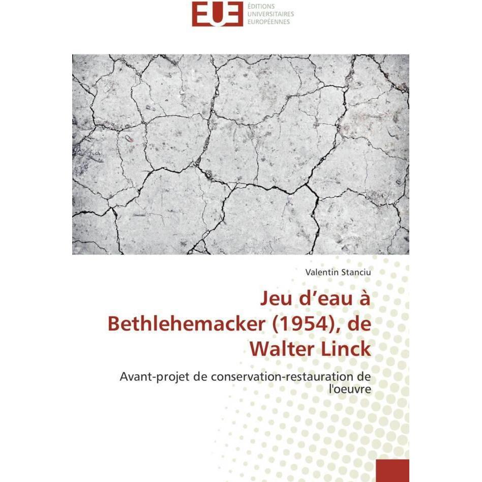Jeu d'eau à Bethlehemacker (1954), de Walter Linck, Fachbücher