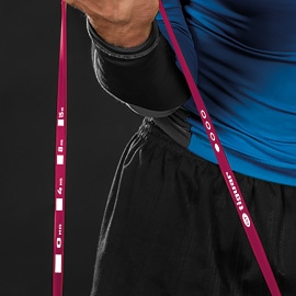 Image du produit Tiguar Bande élastique ® PowerBand GT (Couleur : Bleu - résistance moyenne) (2.08 m, Moyen)
