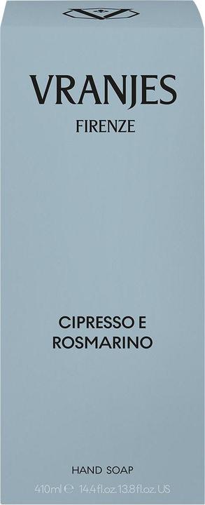 Actual product image Dr. Vranjes Firenze Cipresso e Rosmarino Hand Soap (Liquid soap, 410 ml)