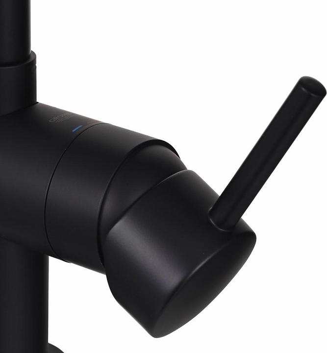 Produktbild Grohe Kchenarmatur mit Einhebelmischer Minta schwarz matt 32917