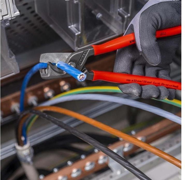 Image du produit Knipex StepCut XL Coupe-c?bles 95 11 225 (rouge, longueur 225mm) (225 mm)