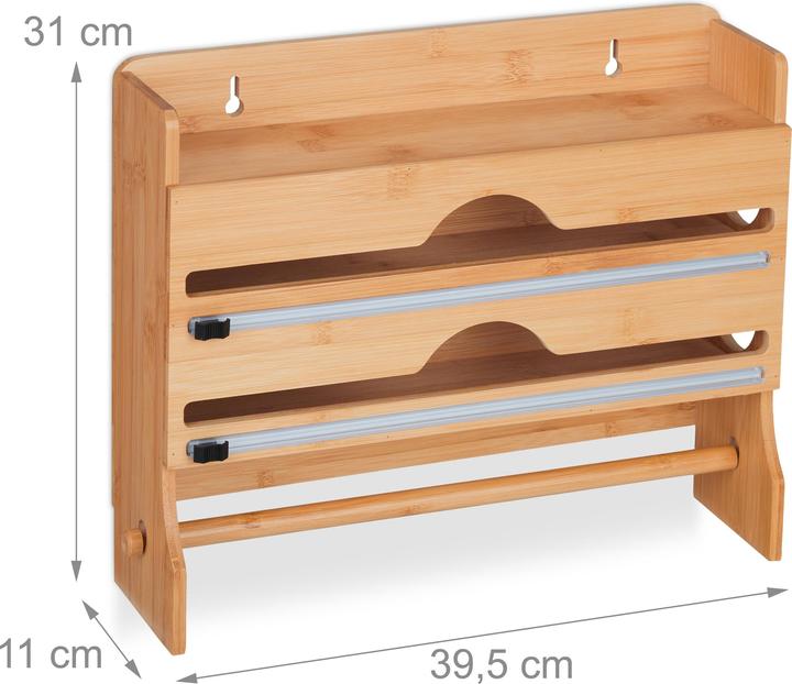 Productafbeelding Relaxdays Wandrolhouder