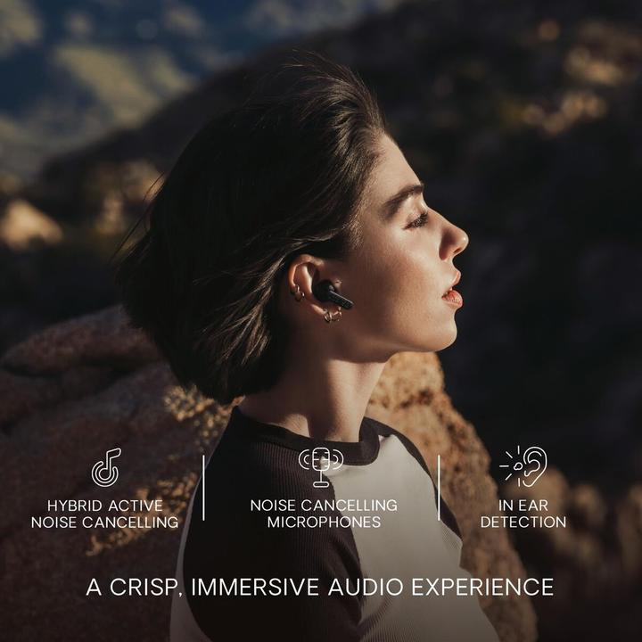 Actual product image Urbanista Phoenix Bluetooth Wireless In-Ear Headphones Solar Charging Rose (ANC, 8 h, Wireless)