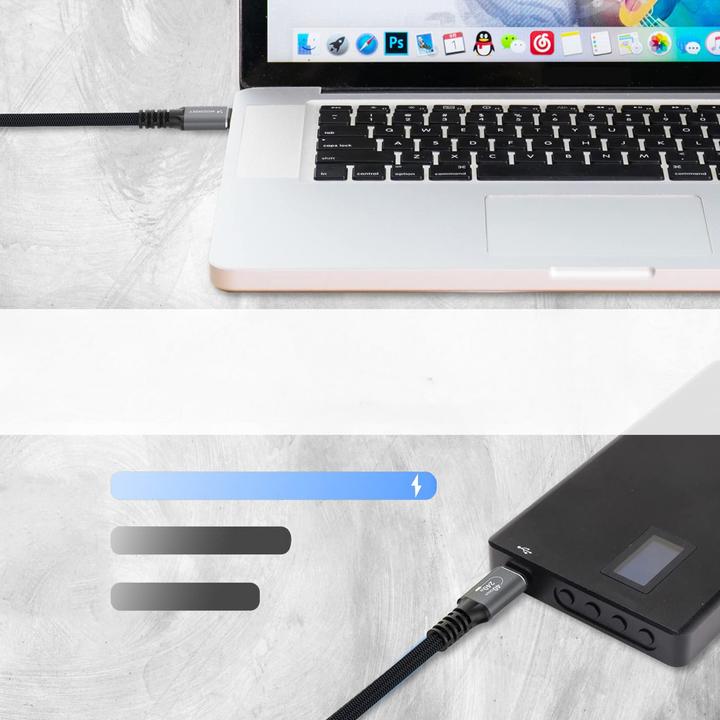 Produktbild Wozinsky USB C — USB C (1.50 m, USB 4.0, 240 W)