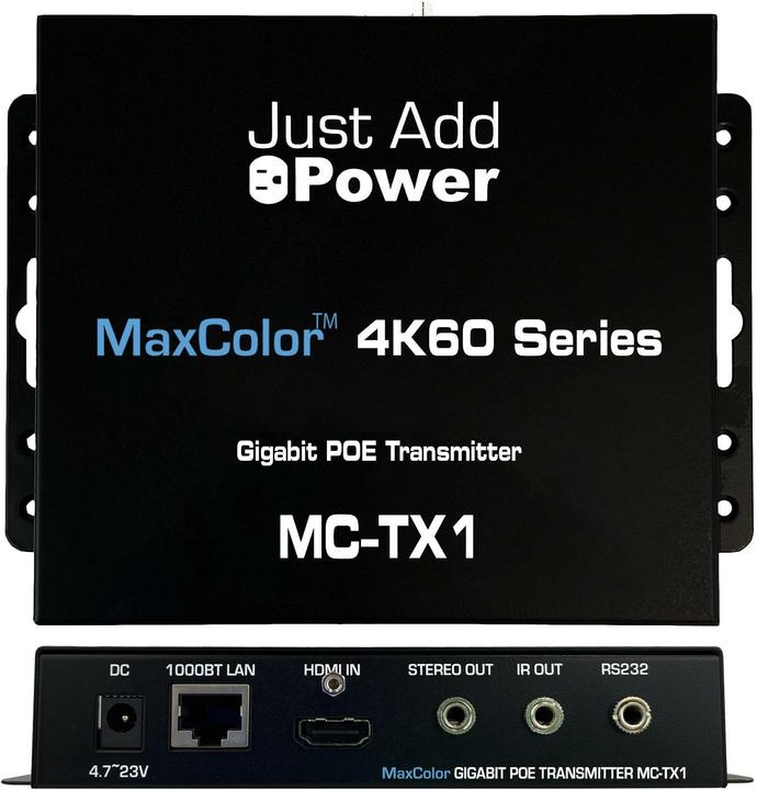 Immagine prodotto Just Add Power IP Transmitter VBS-MAX-TX-1 HDMI, PoE, 4K/60