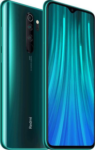 Produktbild Xiaomi Redmi Note 8 Pro (64 GB, Forest Green, 6.53", Hybrid Dual SIM, 4G)
