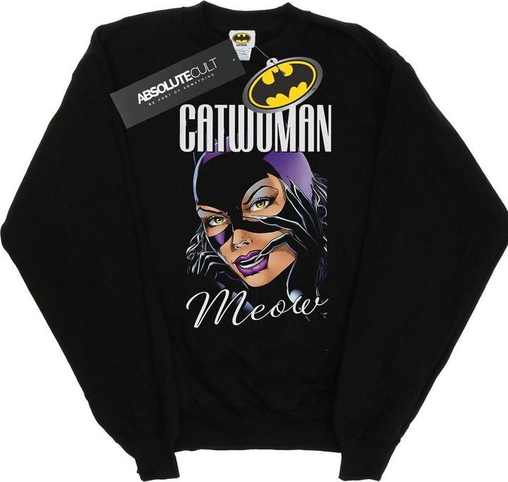 Produktbild Batman Catwoman Feline Fatale Sweatshirt aus Baumwolle (XL)
