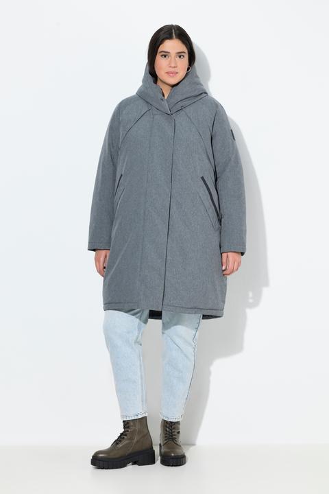 Actual product image Ulla Popken HYPRAR Oversized Waterproof Coat